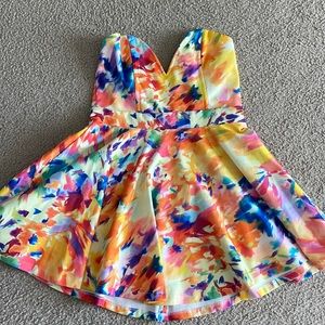 Women’s strapless dress